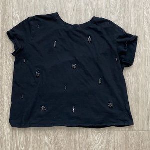 S O L D 🔥 Trendy black Lush top